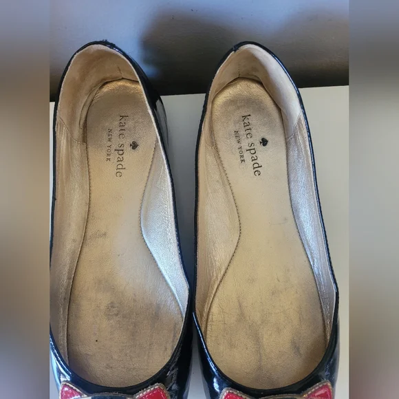 Kate Spade Jimi Lucky Cat Flats, GUC, Size 7 - Picture 5 of 12